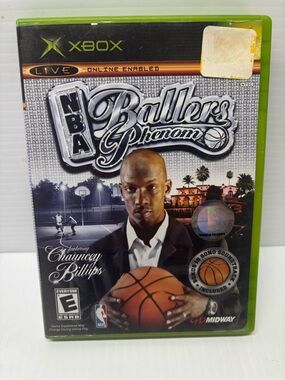 NBA Ballers Phenom Xbox Game - Green Case Featuring Chauncey Billups